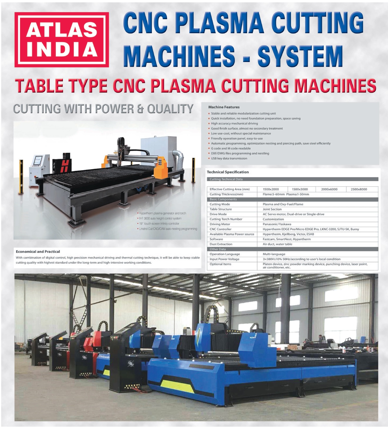 CNC Plasma Cutting Machines
